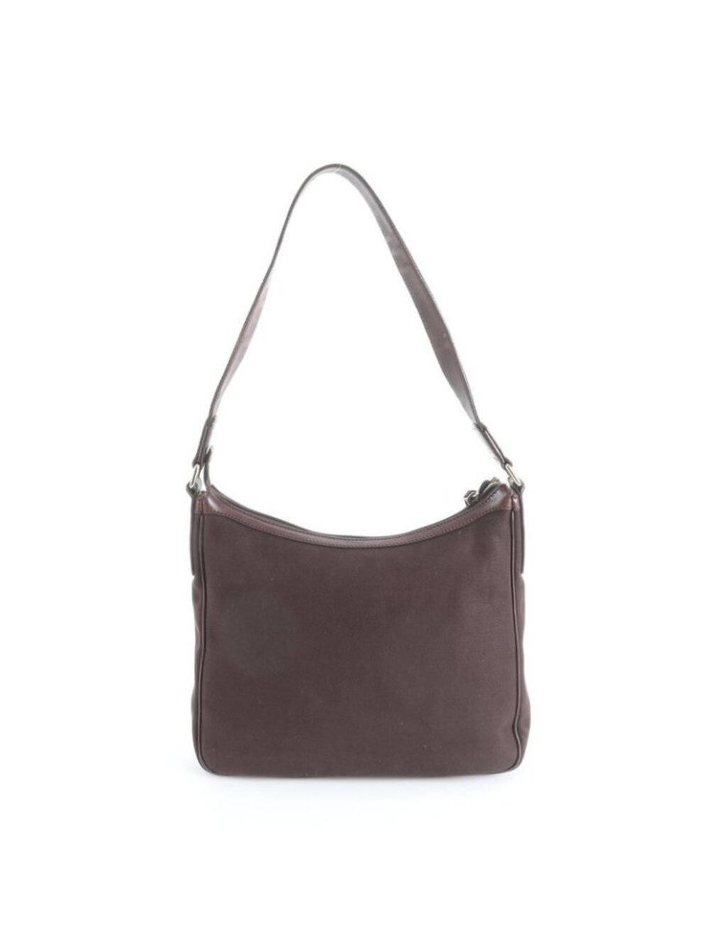 Gucci Leather Shoulder Bag Tote Brown Ree - Picture 3 of 9